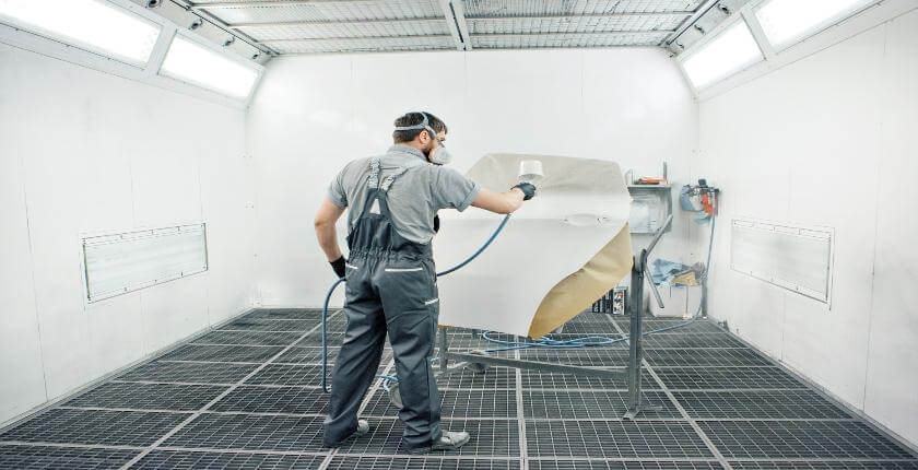 spray booth maintenance in Derbyshire